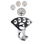 Autometer Old Tyme White Direct Fit Dash Kit 55-59 Chevy Truck (1 x 3-3/8in. / 4 x 2-1/16in.)