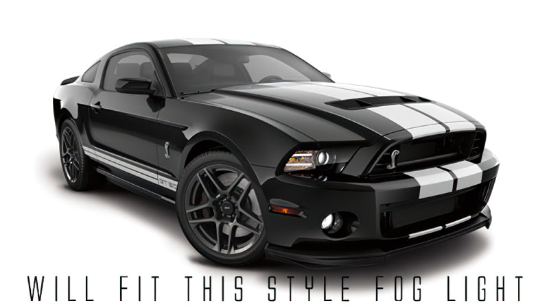 Oracle 13-14 Ford Mustang Shelby/Roush/GT500 LED Fog Light Halo Kit - Red