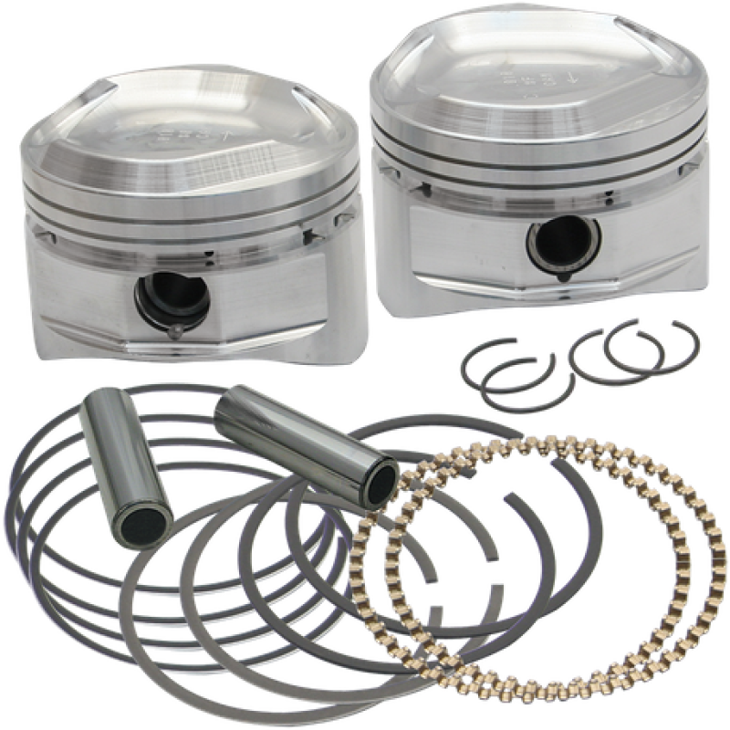 S&S Cycle 84-99 BT HSF 3-5/8in Piston Set - .020in