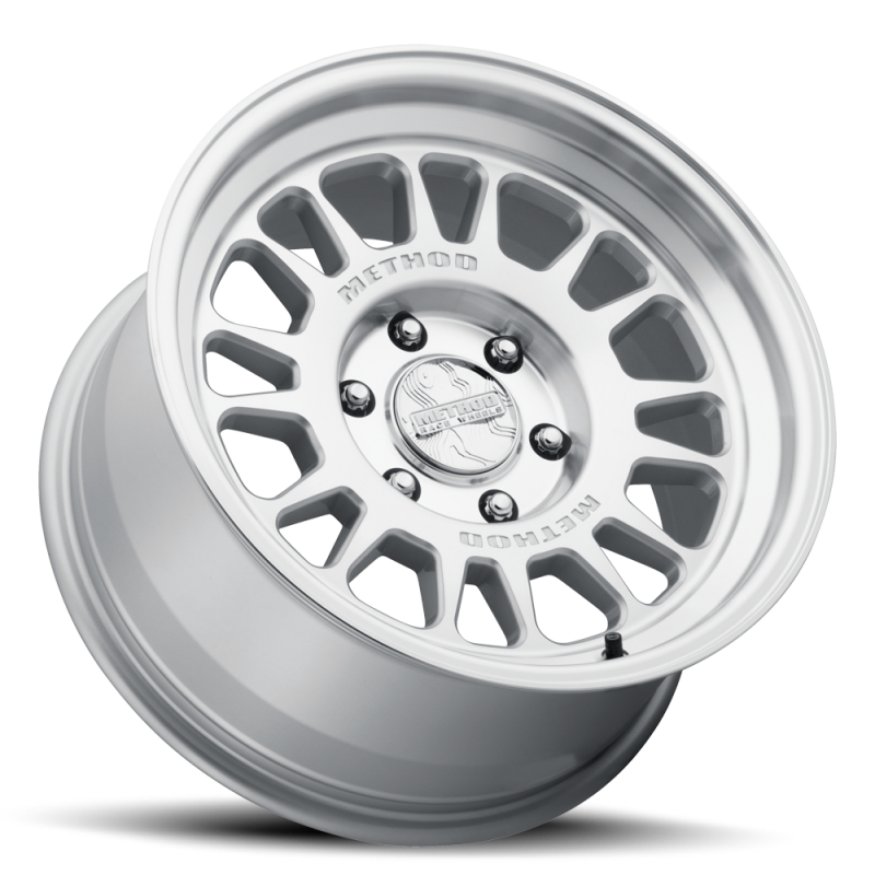 Method MR318 17x8.5 / 5x5 BP / 0mm Offset / 71.50 CB Machined-Clear Coat