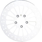 Bikers Choice 00-17 Big Twin Low and Slow 11.5 Inch Rear Brake Rotor Polished