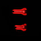 AlphaRex 21-23 Ford F-150 LUXX LED Taillights - Black w/ BLIS