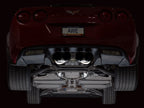 AWE Tuning 05-07 C6 Chevrolet Corvette 6.0L Touring Edition Axle-Back Exhaust w/ Diamond Black Tips
