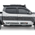 Westin 05-23 Toyota Tacoma Rock Slider - Textured Black