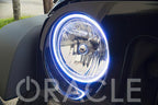 Oracle 7in Round Surface Mount LED Headlight Halo Kit - Blue