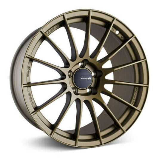 Enkei RS05-RR 18x10 32mm ET 5x112 66.5 Bore Titanium Gold Wheel