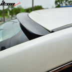 2005-2008 Audi A4 B7 Unpainted Black Roof Spoiler - PUF
