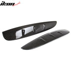 2016-2019 BMW X6 F16 Carbon Fiber CF Side Fender Air Vent Cover Trim