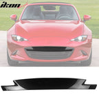2016-2025 Mazda MX-5 Miata Carbon Fiber CF Front Bumper Grille Trim
