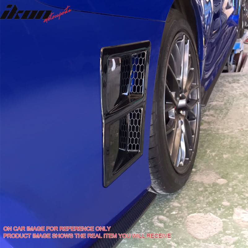 2015-2021 Subaru WRX STI Style Painted #61K Rear Side Fender Vent ABS
