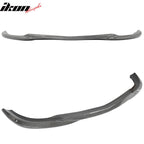 2008-2011 Benz C Class W204 AMG Style Front Bumper Lip Carbon Fiber