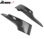 2007-2010 BMW E92 M-Tech Style Front Lip Splitters Carbon Fiber