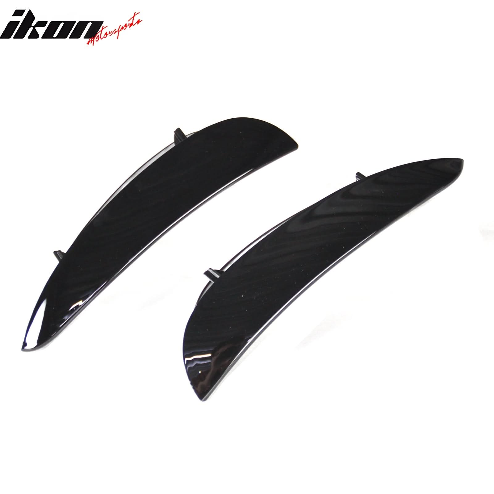 2017-2021 Benz W213 E Class Sedan AMG Style #040 Black Front Vent Flap