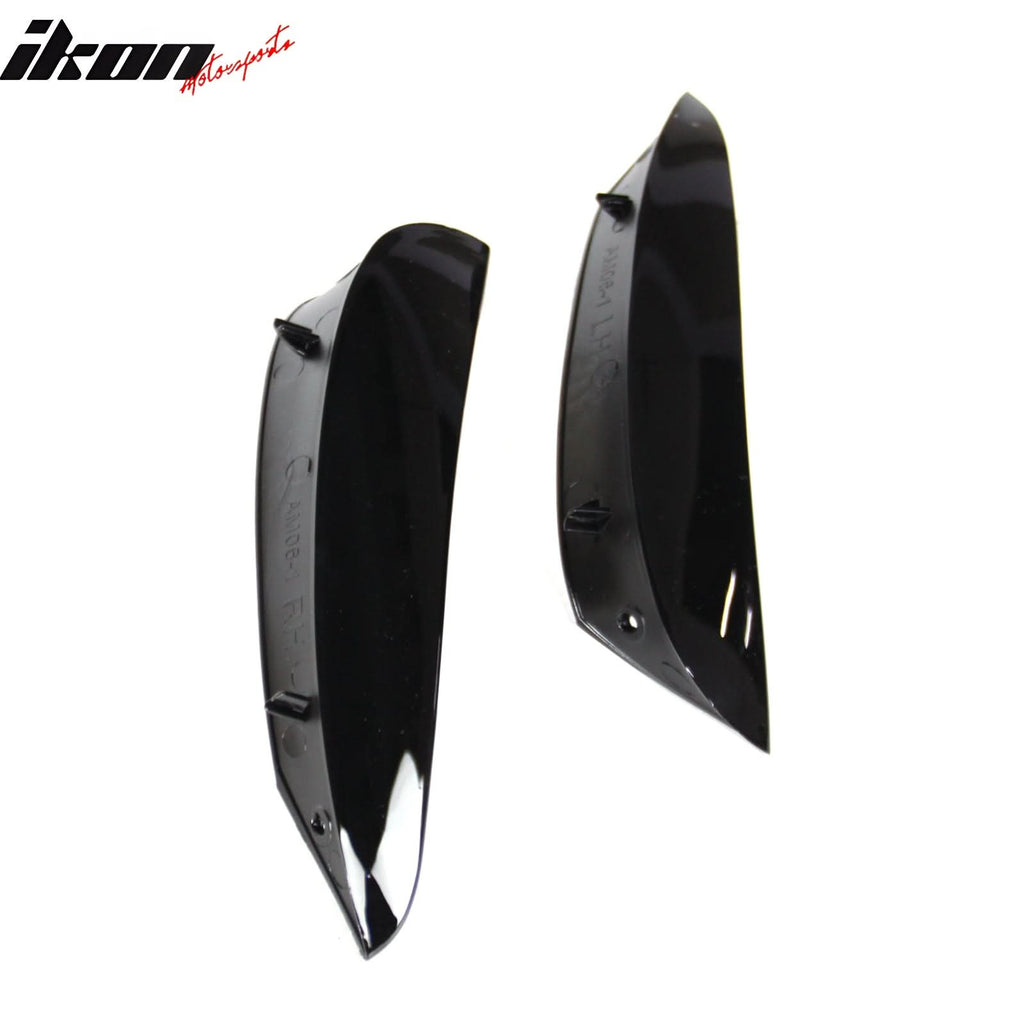 2017-2021 Benz W213 E Class Sedan AMG Style #040 Black Front Vent Flap
