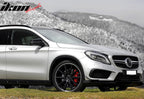 2014-2016 Benz W156 GLA-Class Painted #040 Black Front Vent Flaps ABS