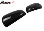 2005-2008 Audi A4 A6 Rear View Mirror Cover Carbon Fiber OEM Style 2PC