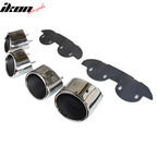 2019-2022 Toyota Corolla 5Dr Rear Diffuser Splitter Dual Muffler Tip