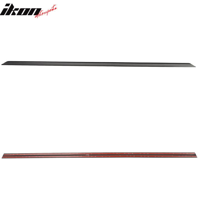 2009-2012 Audi A4 B8 PV Style Black Trunk Spoiler PUF