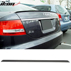 2005-2011 Audi A6 C6 PV Style Black Trunk Spoiler PUF