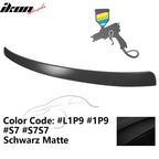 2009-2014 Audi A4 Quattro B8 Sedan 4Door Painted ABS Rear Roof Spoiler