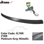 2009-2014 Audi A4 Quattro B8 Sedan 4Door Painted ABS Rear Roof Spoiler