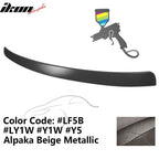 2009-2014 Audi A4 Quattro B8 Sedan 4Door Painted ABS Rear Roof Spoiler