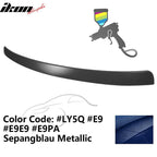 2009-2014 Audi A4 Quattro B8 Sedan 4Door Painted ABS Rear Roof Spoiler