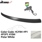 2009-2014 Audi A4 Quattro B8 Sedan 4Door Painted ABS Rear Roof Spoiler