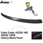 2009-2014 Audi A4 Quattro B8 Sedan 4Door Painted ABS Rear Roof Spoiler