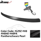 2009-2014 Audi A4 Quattro B8 Sedan 4Door Painted ABS Rear Roof Spoiler
