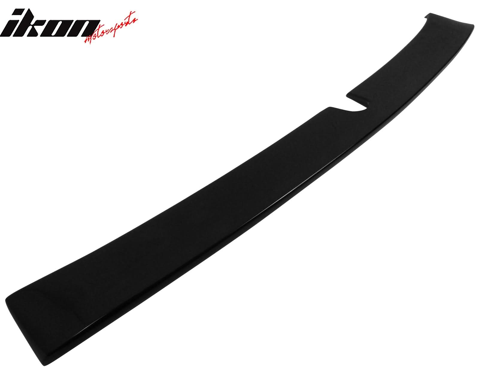 Fits 03-05 W211 Trunk Spoiler & L Type Roof Wing #040 Black