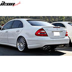 Fits 03-05 Benz W211 Trunk Spoiler & Roof Wing #650 Cirrus White