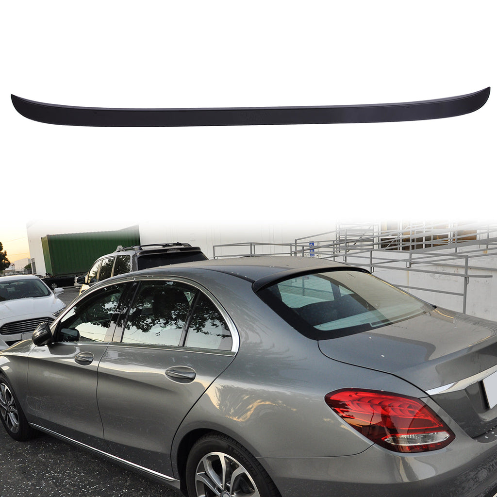 2015-2021 Mercedes Benz W205 OE Style Rear Roof Spoiler Wing ABS