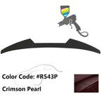 2016-2021 Honda Civic Sedan V Style Roof Spoiler Wing ABS