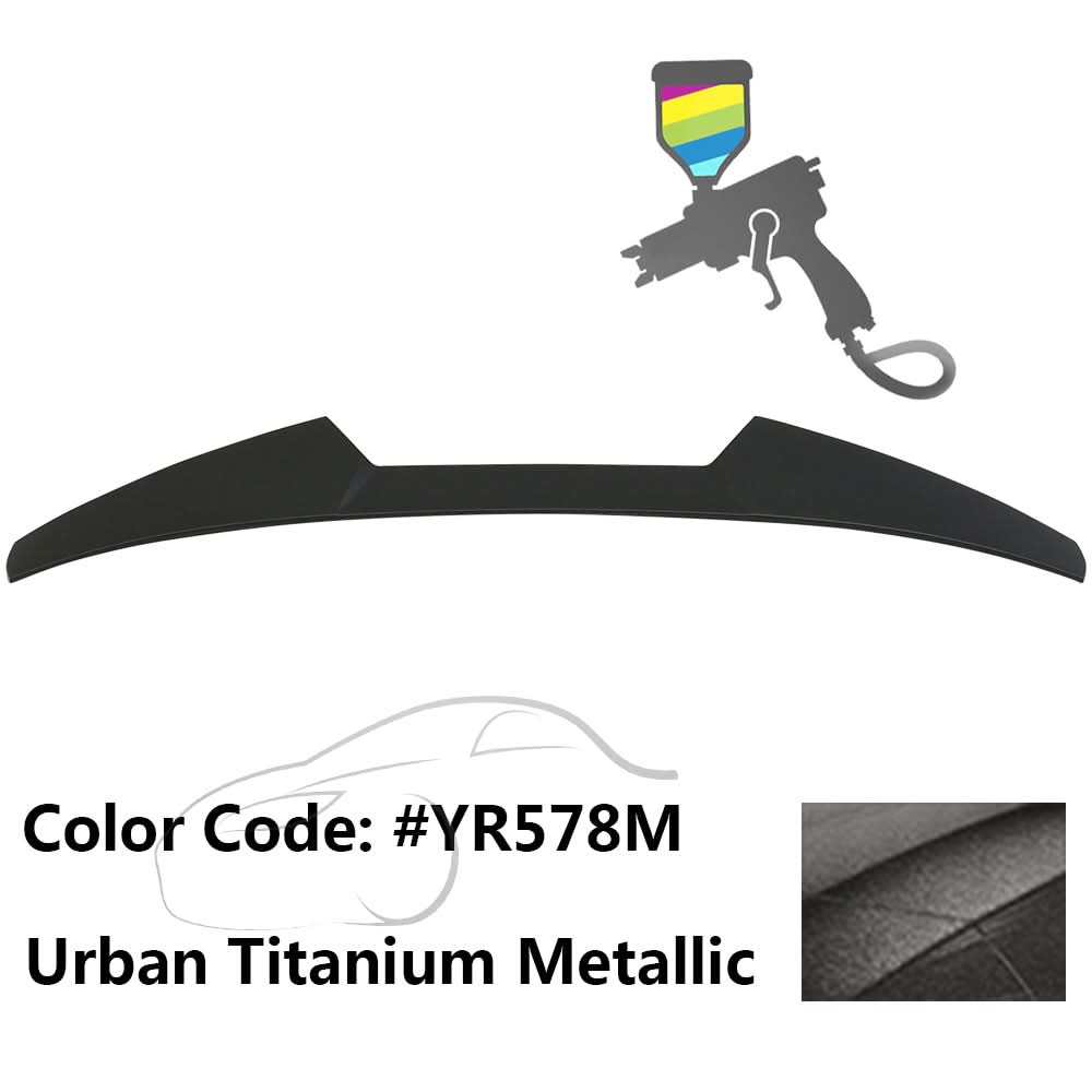 2016-2021 Honda Civic Sedan V Style Roof Spoiler Wing ABS