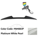 2016-2020 Honda Civic Coupe V Style Roof Spoiler Wing ABS