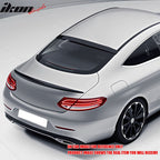 15-21 Benz W205 C-Class Coupe Roof Spoiler OE Style Carbon Fiber Wing
