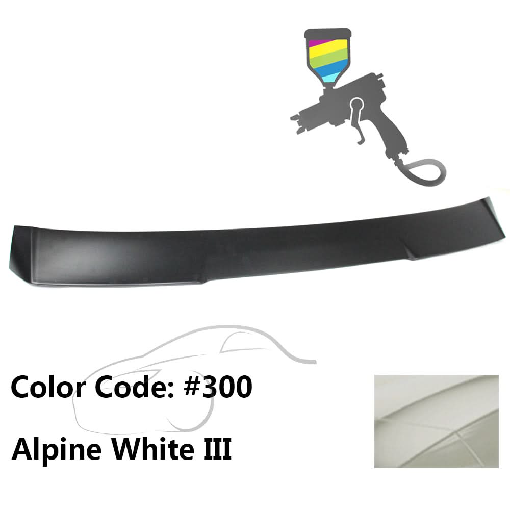 2017-2023 BMW 5 Series G30 Sedan V Style Rear Roof Spoiler Wing ABS