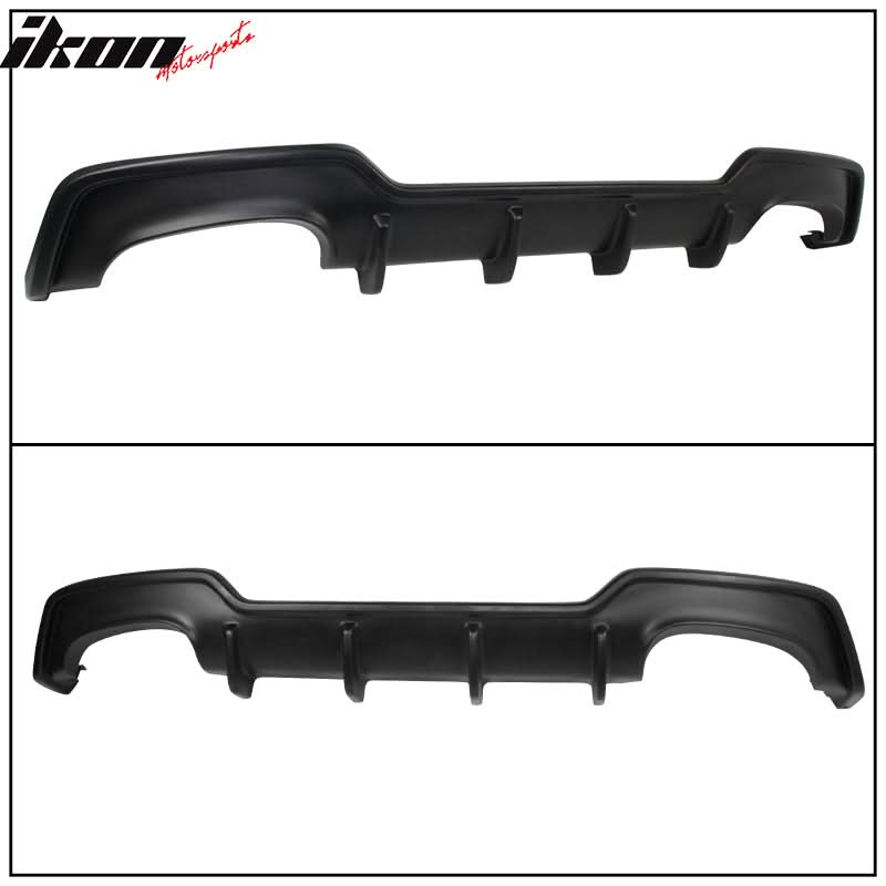 Fits 19-22 Toyota Corolla E210 Hatchback Matte Black Rear Diffuser ABS