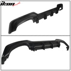 2019-2022 Toyota Corolla E210 Hatchback Matte Black Rear Diffuser ABS