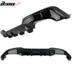 2019-2022 Toyota Corolla 5DR Rear Lip Diffuser Aprons Muffler Tip ABS