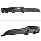 2017-2023 Tesla Model 3 V Style Rear Bumper Diffuser Carbon Fiber CF