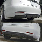 2017-2023 Tesla Model 3 V Style Rear Bumper Diffuser Carbon Fiber CF