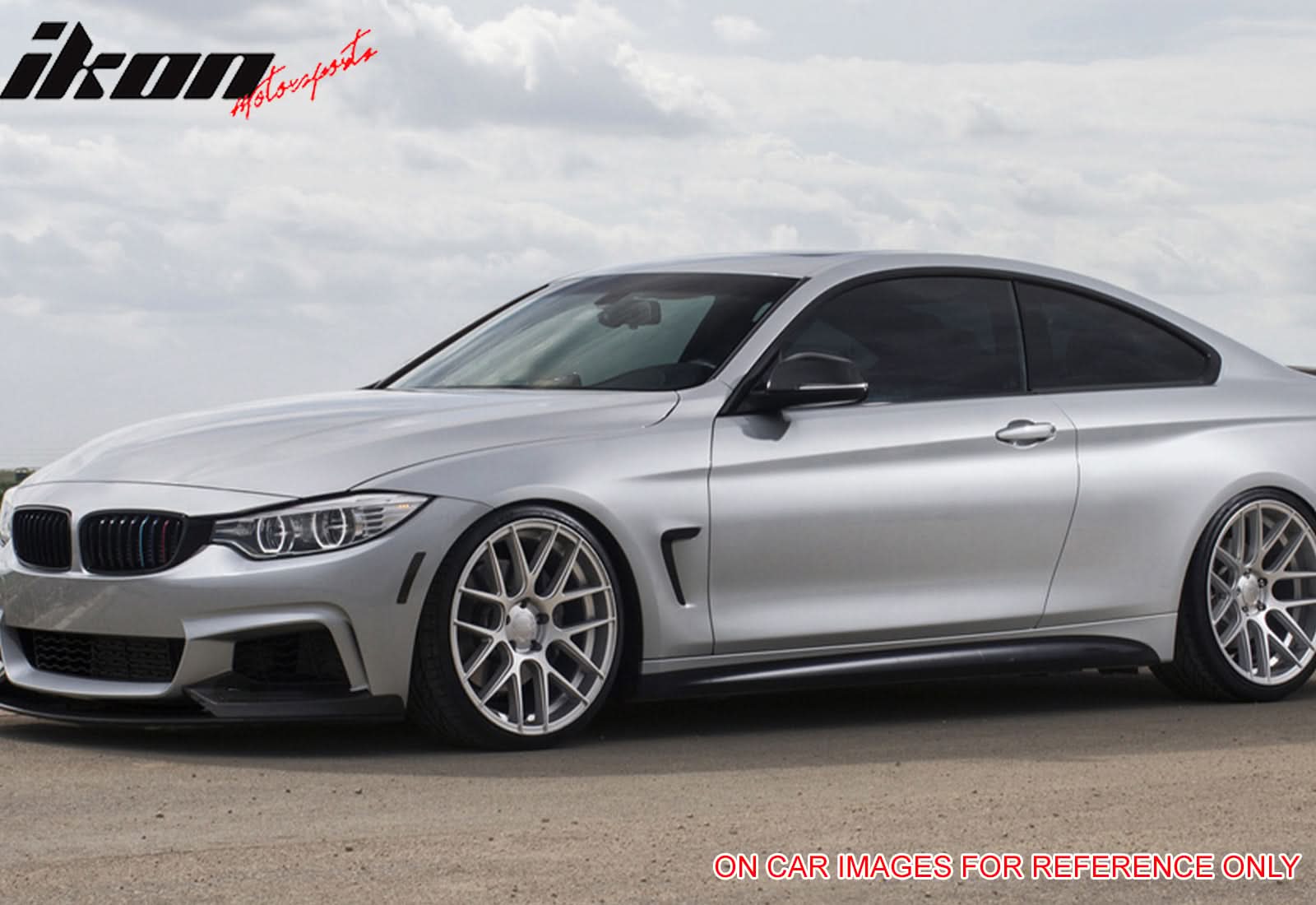 2014-2016 BMW 4-Series F32 F33 F36 Matte Black Side Fender Air Vent
