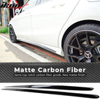 2014-2018 Benz CLA-Class C117 Carbon Fiber CF Side Skirts Cover