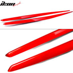 2014-2018 Mercedes-Benz CLA-Class W117 C117 Painted Red Side Skirts PP
