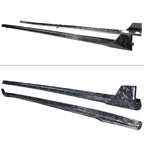 2017-2023 Tesla Model 3 V Style Side Skirts Panel Forged Carbon Fiber