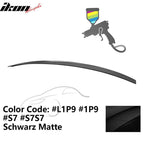 2009-2014 Audi A4 Quattro B8 4Door Painted ABS Trunk Spoiler Wing