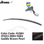 2009-2014 Audi A4 Quattro B8 4Door Painted ABS Trunk Spoiler Wing