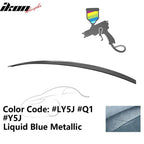 2009-2014 Audi A4 Quattro B8 4Door Painted ABS Trunk Spoiler Wing